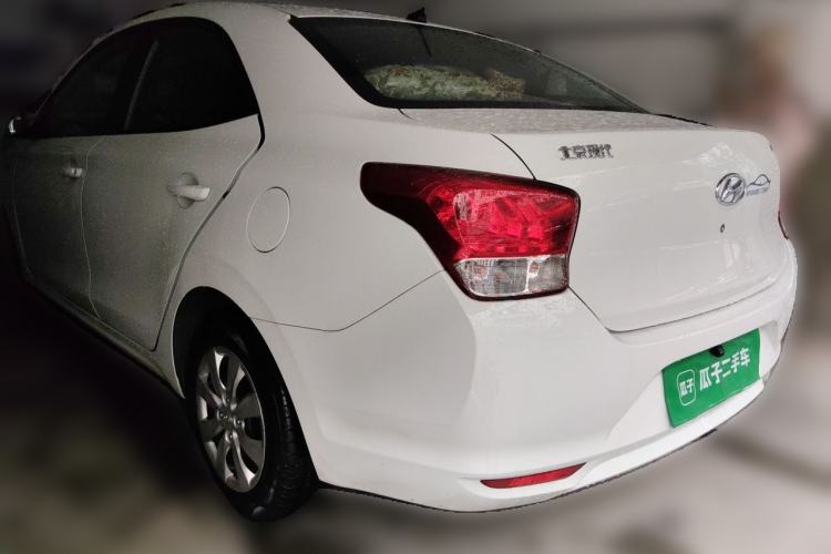 Used Hyundai Verna (older generation) 2017 1.4L Manual Refreshed Version China V Standard Rear Left 45 Deg