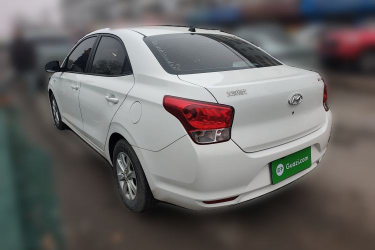 Used Hyundai Verna (older generation) 2017 1.4L Manual Huancai Edition China V Standard Rear Left 45 Deg