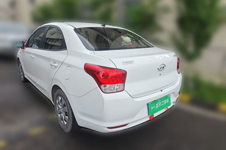 Used Hyundai Verna (older generation) 2017 1.4L Manual Refreshed Version China VI Standard Rear Left 45 Deg