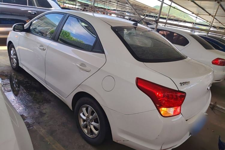 Used Hyundai Verna (older generation) 2017 1.4L Manual Huancai Edition China V Standard Rear Left 45 Deg