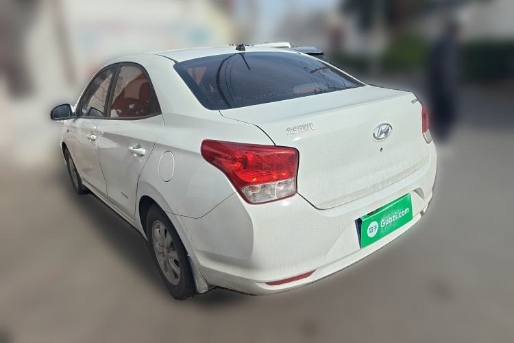 Used Hyundai Verna (older generation) 2017 1.4L Manual Refreshed Version China VI Standard Rear Left 45 Deg