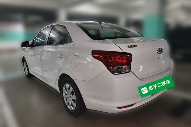 Used Hyundai Verna (older generation) 2017 1.4L Manual Refreshed Version China V Standard Rear Left 45 Deg