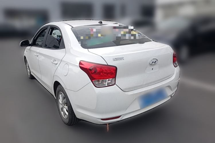 Used Hyundai Verna (older generation) 2017 1.4L Manual Colorful Skyroof Version China V Standard Rear Left 45 Deg