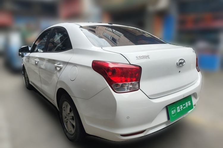 Used Hyundai Verna (older generation) 2017 1.4L Automatic YueXiang Edition China V-standard Rear Left 45 Deg