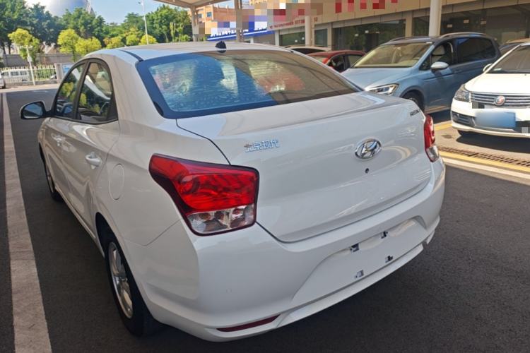 Used Hyundai Verna (older generation) 2017 1.4L Automatic YueXiang Edition China VI Standard Rear Left 45 Deg