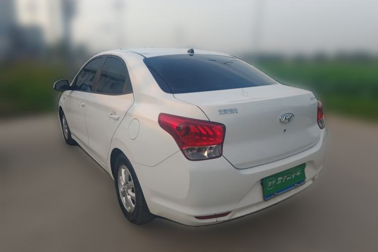 Used Hyundai Verna (older generation) 2017 1.4L Manual Huancai Edition China V Standard Rear Left 45 Deg