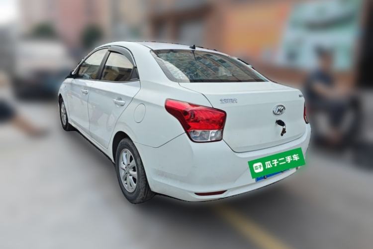 Used Hyundai Verna (older generation) 2017 1.4L Manual Huancailian Connected Version China V Standard Rear Left 45 Deg
