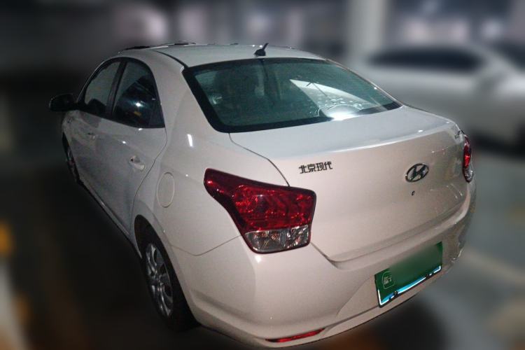 Used Hyundai Verna (older generation) 2017 1.4L Manual Refreshed Version China VI Standard Rear Left 45 Deg