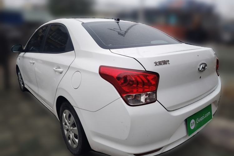 Used Hyundai Verna (older generation) 2017 1.4L Manual Refreshed Version China VI Standard Rear Left 45 Deg