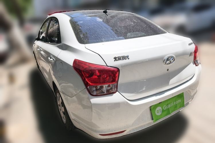 Used Hyundai Verna (older generation) 2017 1.4L Manual Refreshed Version China V Standard Rear Left 45 Deg
