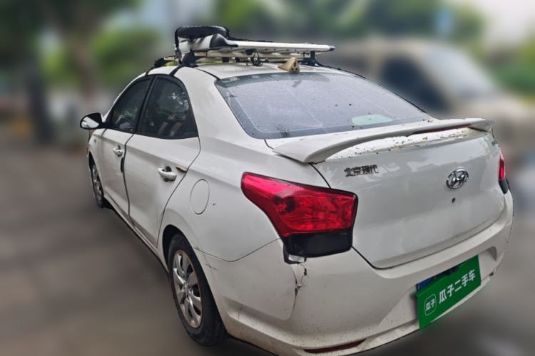 Used Hyundai Verna (older generation) 2017 1.4L Manual Huancailian Connected Version China V Standard Rear Left 45 Deg