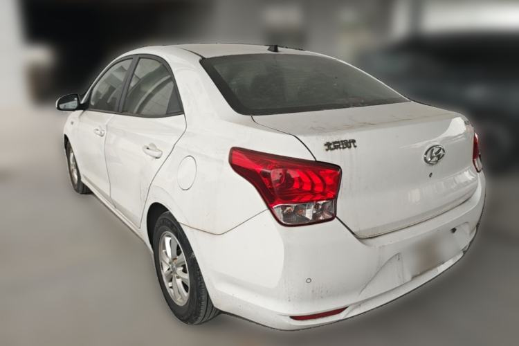 Used Hyundai Verna (older generation) 2017 1.4L Automatic YueXiang Edition China V-standard Rear Left 45 Deg