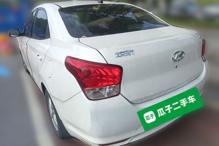 Used Hyundai Verna (older generation) 2017 1.4L Manual Huancai Edition China V Standard Rear Left 45 Deg