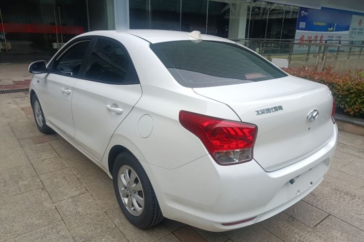 Used Hyundai Verna (older generation) 2017 1.4L Automatic YueXiang Edition China V-standard Rear Left 45 Deg