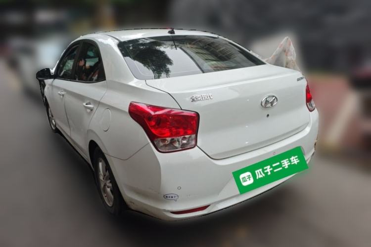 Used Hyundai Verna (older generation) 2017 1.4L Automatic YueXiang Edition China V-standard Rear Left 45 Deg