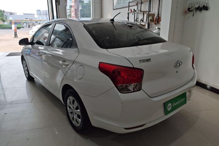 Used Hyundai Verna (older generation) 2017 1.4L Manual Refreshed Version China V Standard Rear Left 45 Deg