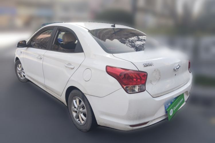 Used Hyundai Verna (older generation) 2017 1.4L Manual Huancailian Connected Version China V Standard Rear Left 45 Deg