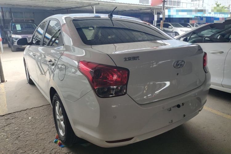 Used Hyundai Verna (older generation) 2017 1.4L Manual Huancai Edition China V Standard Rear Left 45 Deg