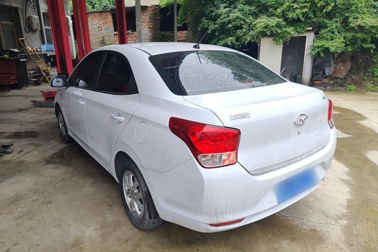 Used Hyundai Verna (older generation) 2017 1.4L Automatic YueXiang Edition China V-standard Rear Left 45 Deg