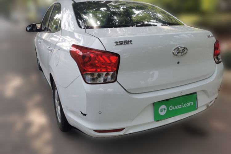 Used Hyundai Verna (older generation) 2017 1.4L Automatic YueXiang Connected Version China V Standard Rear Left 45 Deg