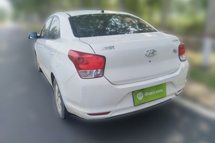 Used Hyundai Verna (older generation) 2017 1.4L Manual Huancai Edition China V Standard Rear Left 45 Deg