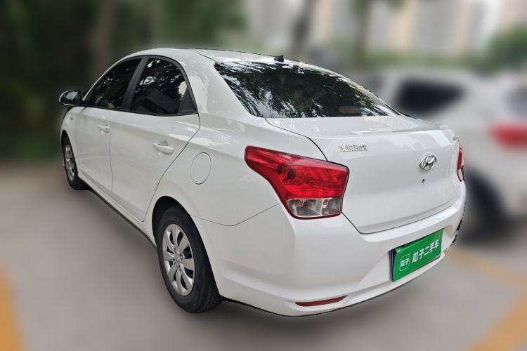 Used Hyundai Verna (older generation) 2017 1.4L Manual Refreshed Version China V Standard Rear Left 45 Deg