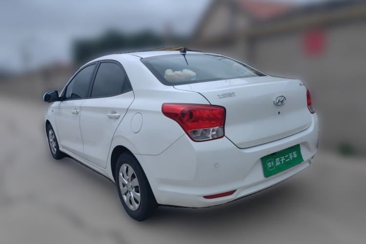 Used Hyundai Verna (older generation) 2017 1.4L Manual Refreshed Version China V Standard Rear Left 45 Deg