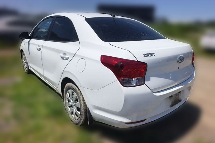 Used Hyundai Verna (older generation) 2017 1.4L Manual Refreshed Version China V Standard Rear Left 45 Deg