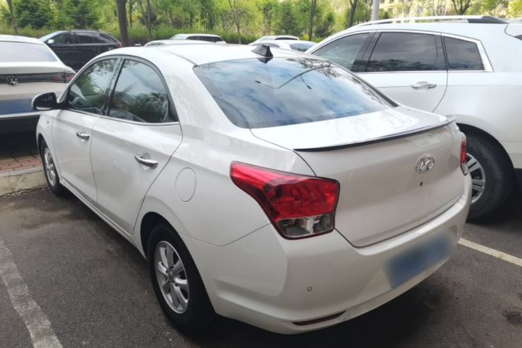 Used Hyundai Verna (older generation) 2017 1.4L Automatic YueXiang Edition China V-standard Rear Left 45 Deg
