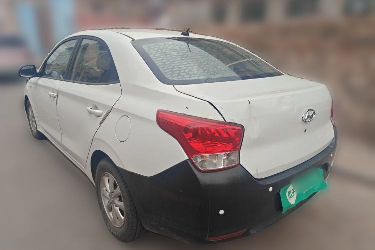 Used Hyundai Verna (older generation) 2017 1.4L Manual Huancai Edition China V Standard Rear Left 45 Deg
