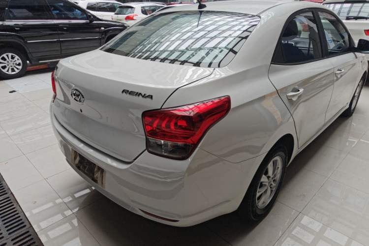 Used Hyundai Verna (older generation) 2017 1.4L Manual Huancai Edition China V Standard Rear Left 45 Deg
