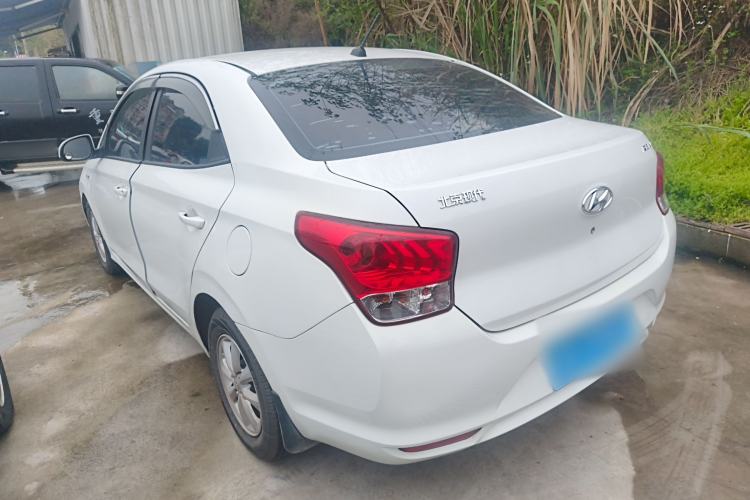 Used Hyundai Verna (older generation) 2017 1.4L Manual Huancai Edition China V Standard Rear Left 45 Deg