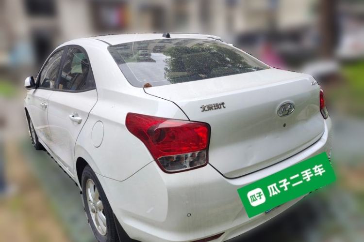 Used Hyundai Verna (older generation) 2017 1.4L Automatic YueXiang Edition China V-standard Rear Left 45 Deg