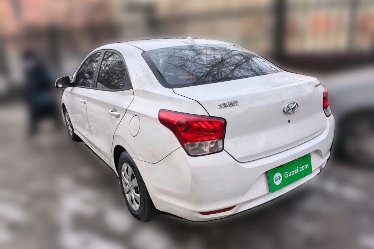 Used Hyundai Verna (older generation) 2017 1.4L Manual Refreshed Version China V Standard Rear Left 45 Deg