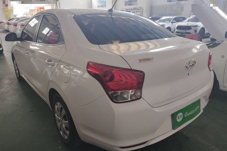 Used Hyundai Verna (older generation) 2017 1.4L Manual Refreshed Version China V Standard Rear Left 45 Deg
