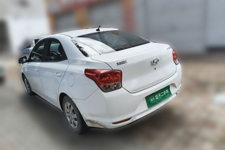 Used Hyundai Verna (older generation) 2017 1.4L Manual Refreshed Version China VI Standard Rear Left 45 Deg