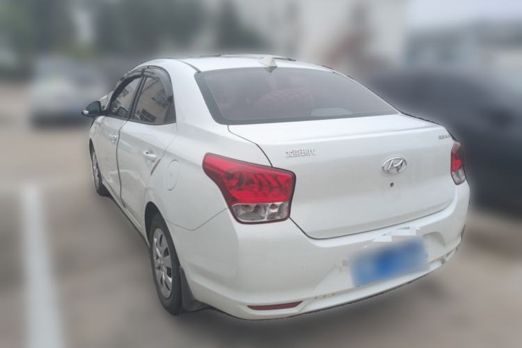 Used Hyundai Verna (older generation) 2017 1.4L Manual Refreshed Version China V Standard Rear Left 45 Deg