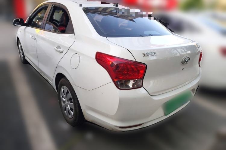 Used Hyundai Verna (older generation) 2017 1.4L Manual Refreshed Version China V Standard Rear Left 45 Deg