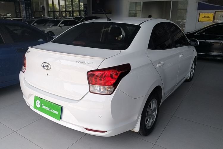 Used Hyundai Verna (older generation) 2017 1.4L Automatic YueXiang Edition China V-standard Rear Right 45 Deg