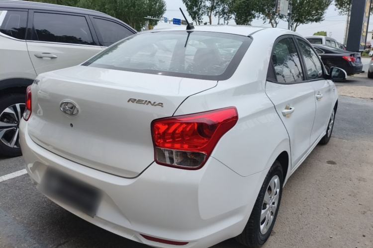 Used Hyundai Verna (older generation) 2017 1.4L Manual Refreshed Version China V Standard Rear Right 45 Deg