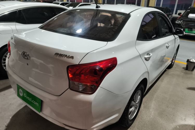 Used Hyundai Verna (older generation) 2017 1.4L Automatic YueXiang Edition China VI Standard Rear Right 45 Deg