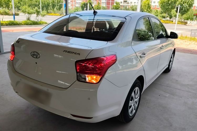 Used Hyundai Verna (older generation) 2017 1.4L Manual Refreshed Version China V Standard Rear Right 45 Deg