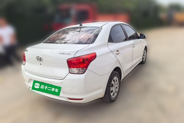 Used Hyundai Verna (older generation) 2017 1.4L Manual Refreshed Version China V Standard Rear Right 45 Deg