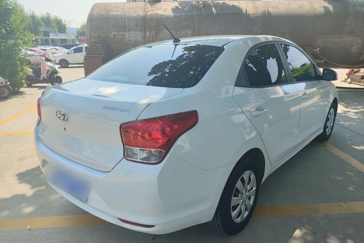 Used Hyundai Verna (older generation) 2017 1.4L Manual Refreshed Version China V Standard Rear Right 45 Deg
