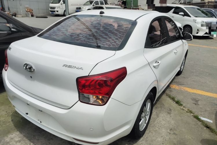 Used Hyundai Verna (older generation) 2017 1.4L Manual Huancai Edition China V Standard Rear Right 45 Deg