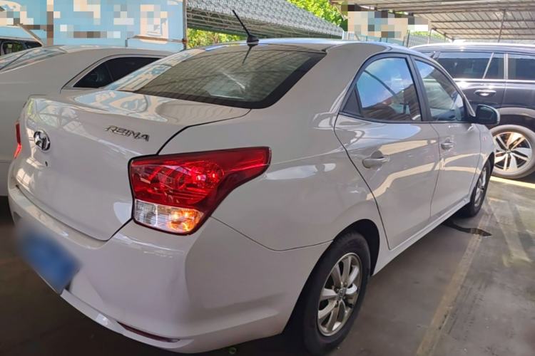 Used Hyundai Verna (older generation) 2017 1.4L Manual Huancai Edition China V Standard Rear Right 45 Deg