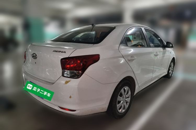 Used Hyundai Verna (older generation) 2017 1.4L Manual Refreshed Version China V Standard Rear Right 45 Deg
