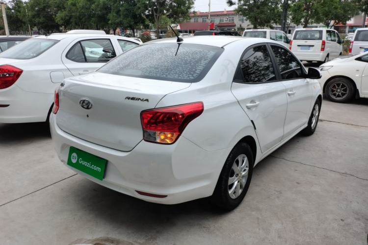 Used Hyundai Verna (older generation) 2017 1.4L Manual Refreshed Version China V Standard Rear Right 45 Deg