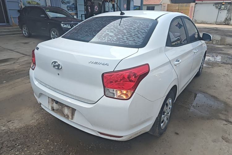 Used Hyundai Verna (older generation) 2017 1.4L Manual Refreshed Version China V Standard Rear Right 45 Deg