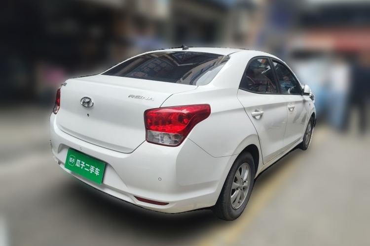 Used Hyundai Verna (older generation) 2017 1.4L Automatic YueXiang Edition China V-standard Rear Right 45 Deg